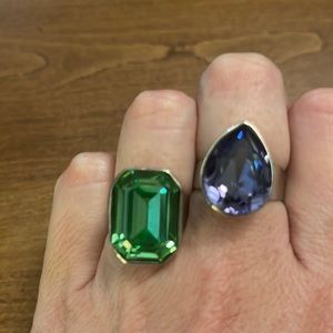 Set/2 cocktail rings